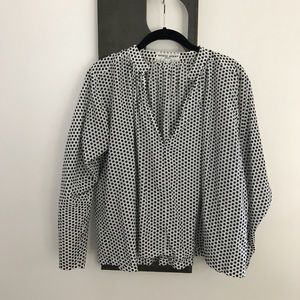 Apiece Apart Shirred Georgia Top